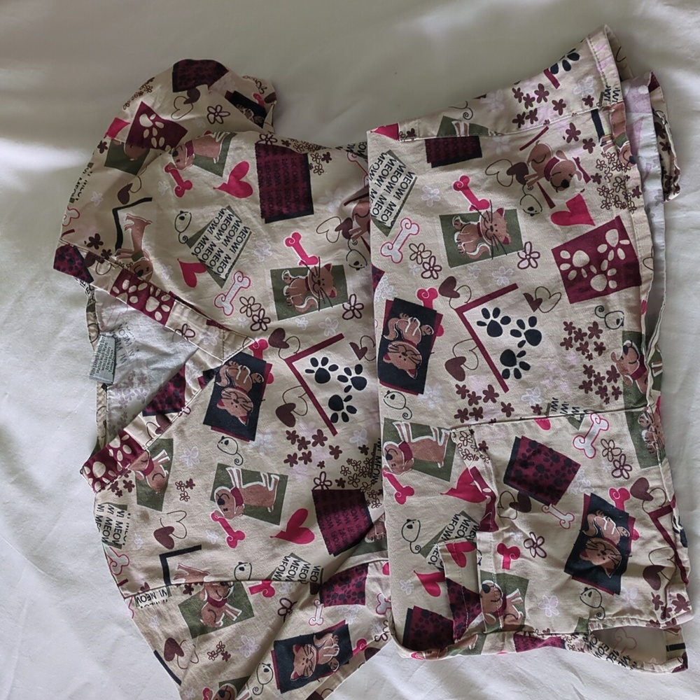 Woman scrub top